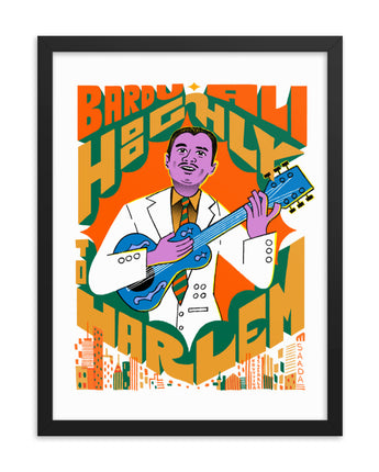 "From Hooghly to Harlem" Framed Poster