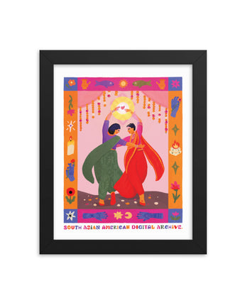 "Finding Love" Framed Poster