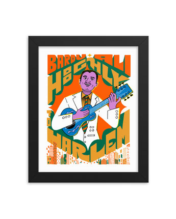 "From Hooghly to Harlem" Framed Poster